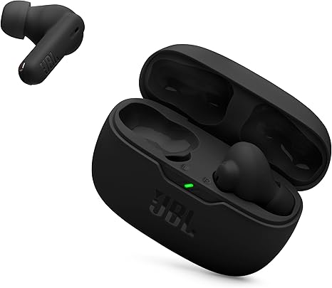 buy used Audio Headphones JBL Vibe Beam 2 With Charging Case - Black